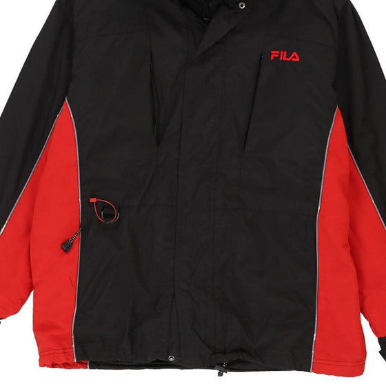 Vintage black Fila Jacket - mens medium