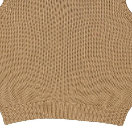 Vintage beige Polo Ralph Lauren Sweater Vest - mens small