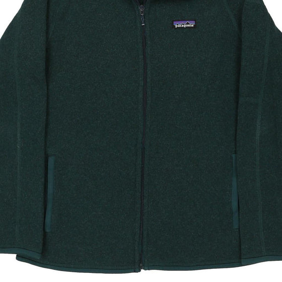 Vintage green Patagonia Fleece - womens large