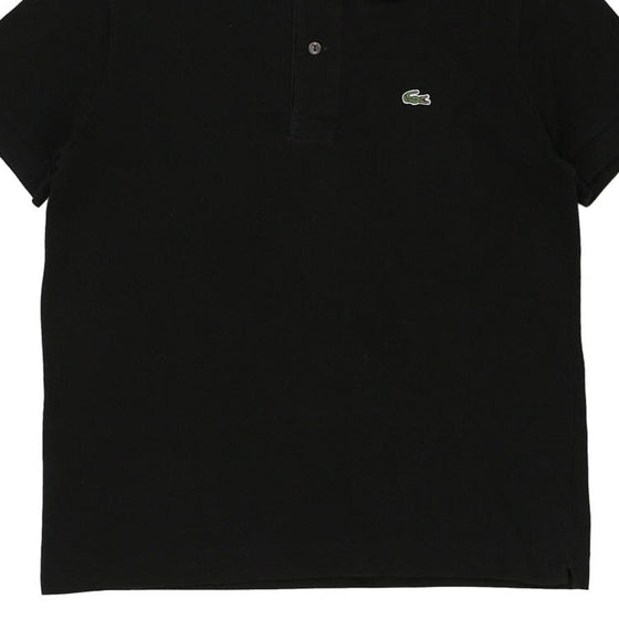 Vintage black Lacoste Polo Shirt - mens x-small