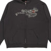 Pre-Loved grey Savannah, GA Harley Davidson Hoodie - mens x-large