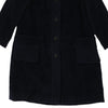 Age 10 Valentino Overcoat - Medium Blue Wool