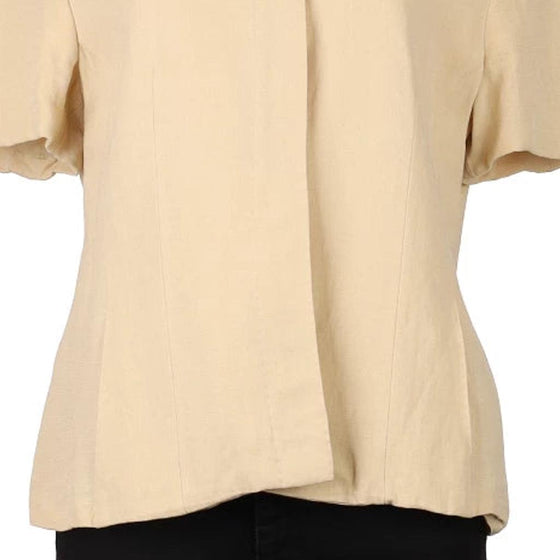 Vintage cream Max Mara Blouse - womens medium