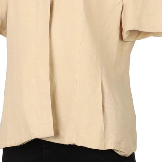 Vintage cream Max Mara Blouse - womens medium