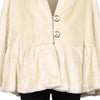 Vintage cream Unbranded Coat - womens x-large