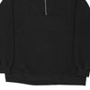 Vintage black Chase Authentics 1/4 Zip - mens x-large