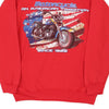 Vintage red Hanes Sweatshirt - mens medium