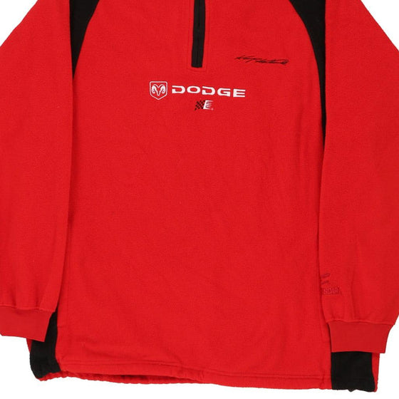 Vintage red Chase Authentics Fleece - mens large