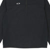 Vintage black Oakley 1/4 Zip - mens x-large