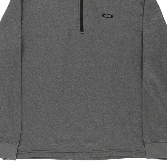 Vintage grey Oakley 1/4 Zip - mens x-large