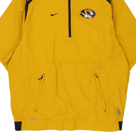 Vintage yellow Missouri Tigers Nike Sports Top - mens medium