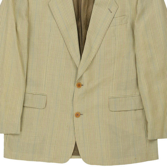 Vintage yellow Hugo Boss Blazer - mens xxx-large