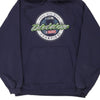 Vintage navy Seattle Seahawks 2005 Reebok Hoodie - mens medium