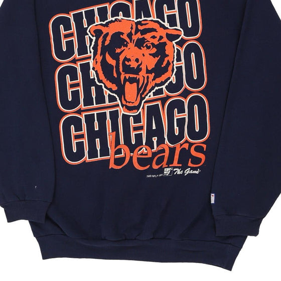 Vintage navy Chicago Bears The Game Sweatshirt - mens large