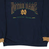 Vintage navy Notre Dame Fighting Irish Nutmeg Sweatshirt - mens large