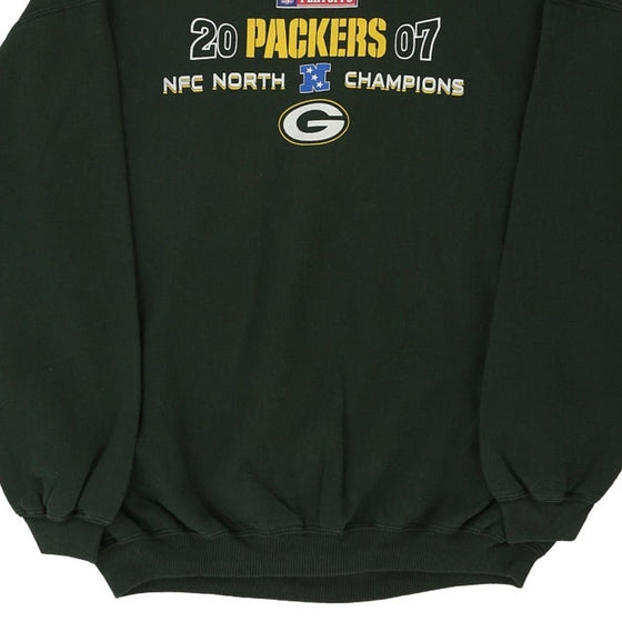 Vintage green 2007 Green Bay Packers Nfl Sweatshirt - mens x-large