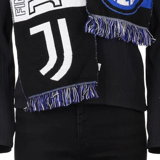 Pre-Loved black Juventus vs Inter Milan 2021/22 Juventus Fc Scarf - womens no size