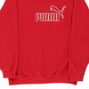 Vintage red Puma Sweatshirt - mens large