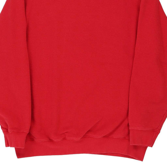 Vintage red Puma Sweatshirt - mens large