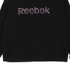 Vintage black Reebok Sweatshirt - womens large