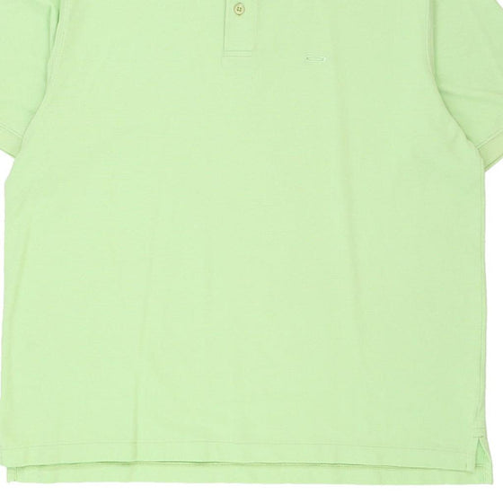 Vintage green Oakley Polo Shirt - mens x-large