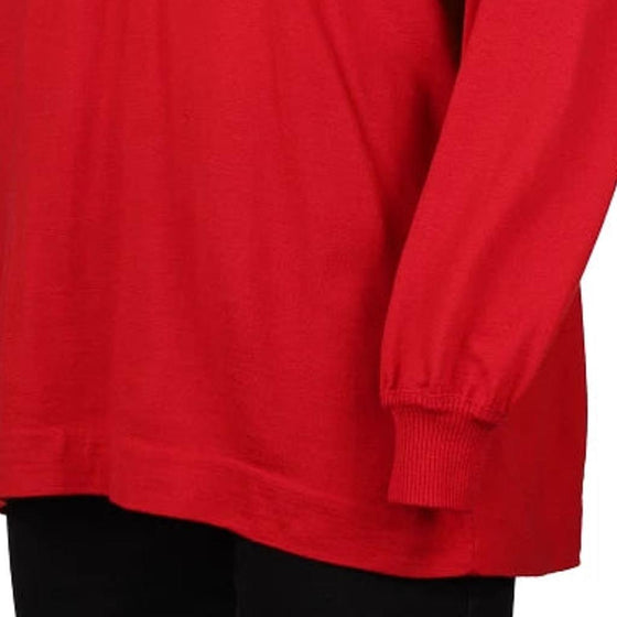 Vintage red 1980s, Studio Valentino Jumper - womens xx-large