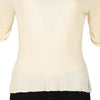 Vintage cream Iceberg Top - womens large