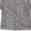 Vintage grey Campia Hawaiian Shirt - mens large