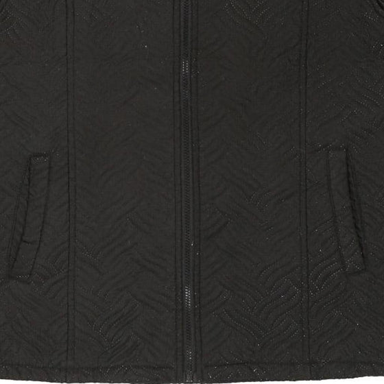 Andrea Lee Gilet - Large Black Polyester - Thrifted.com