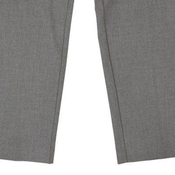 Max & Co Trousers - 33W UK 14 Grey Cotton