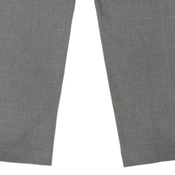 Max & Co Trousers - 33W UK 14 Grey Cotton