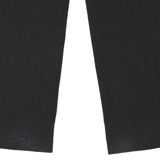 Just Cavalli Trousers - 32W UK 10 Black Cotton