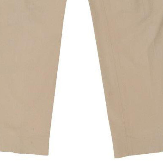 Missoni Trousers - 32W UK 12 Beige Cotton