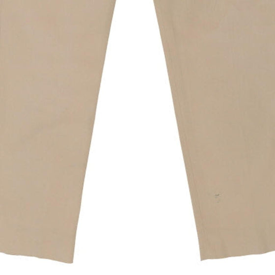 Missoni Trousers - 32W UK 12 Beige Cotton