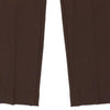 Moschino Jeans Trousers - 34W UK 12 Brown Cotton