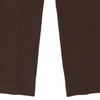 Moschino Jeans Trousers - 34W UK 12 Brown Cotton