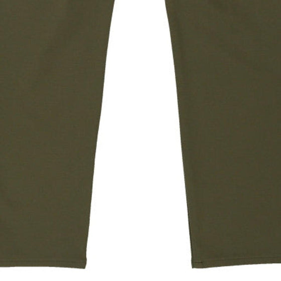 Cavalli Class Trousers - 38W UK 16 Green Cotton