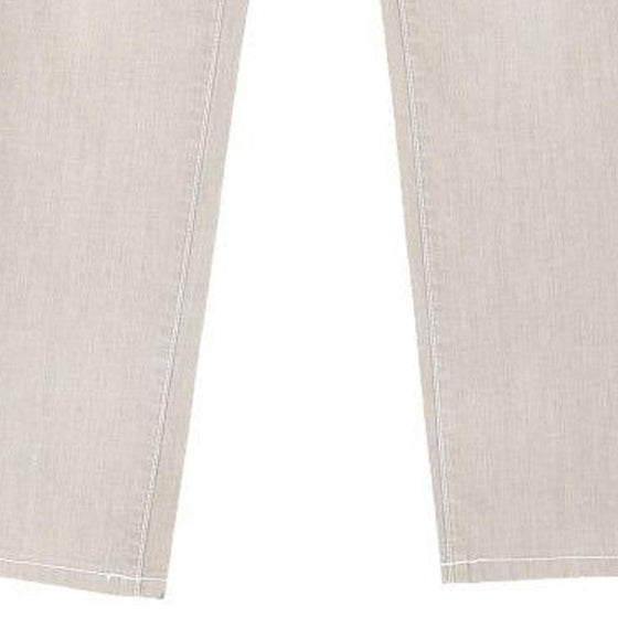 Just Cavalli Jeans - 32W UK 10 Beige Cotton