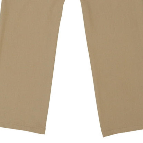 Burberry London Trousers - 32W UK 12 Beige Polyester