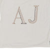 Armani Jeans Spellout Top - Large White Cotton