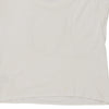 Armani Jeans Spellout Top - Large White Cotton