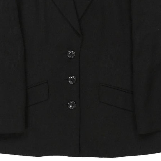 Byblos Blazer - Large Black Wool