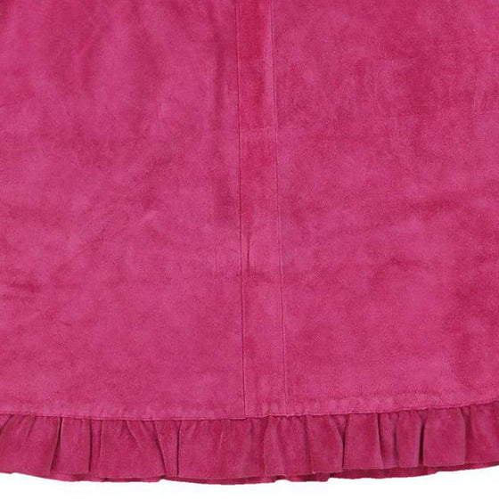 Valentino Skirt - 30W UK 10 Pink Polyester