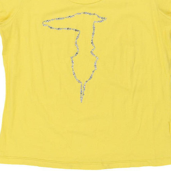 Trussardi Top - Medium Yellow Cotton