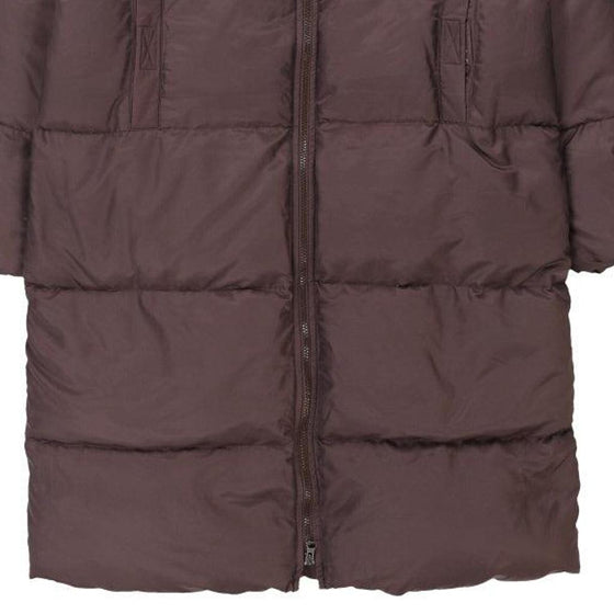 Armani Jeans Puffer - XL Brown Polyester