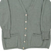 Benetton Cardigan - XL Green Wool