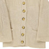 Benetton Cardigan - Large Cream Virgin Wool