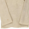 Benetton Cardigan - Large Cream Virgin Wool