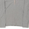 Napapijri Long Sleeve Polo Shirt - Large Grey Cotton