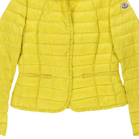 Liza Moncler Puffer - Medium Yellow Polyamide